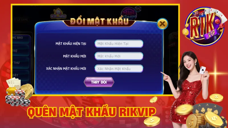 Quên mật khẩu Rikvip